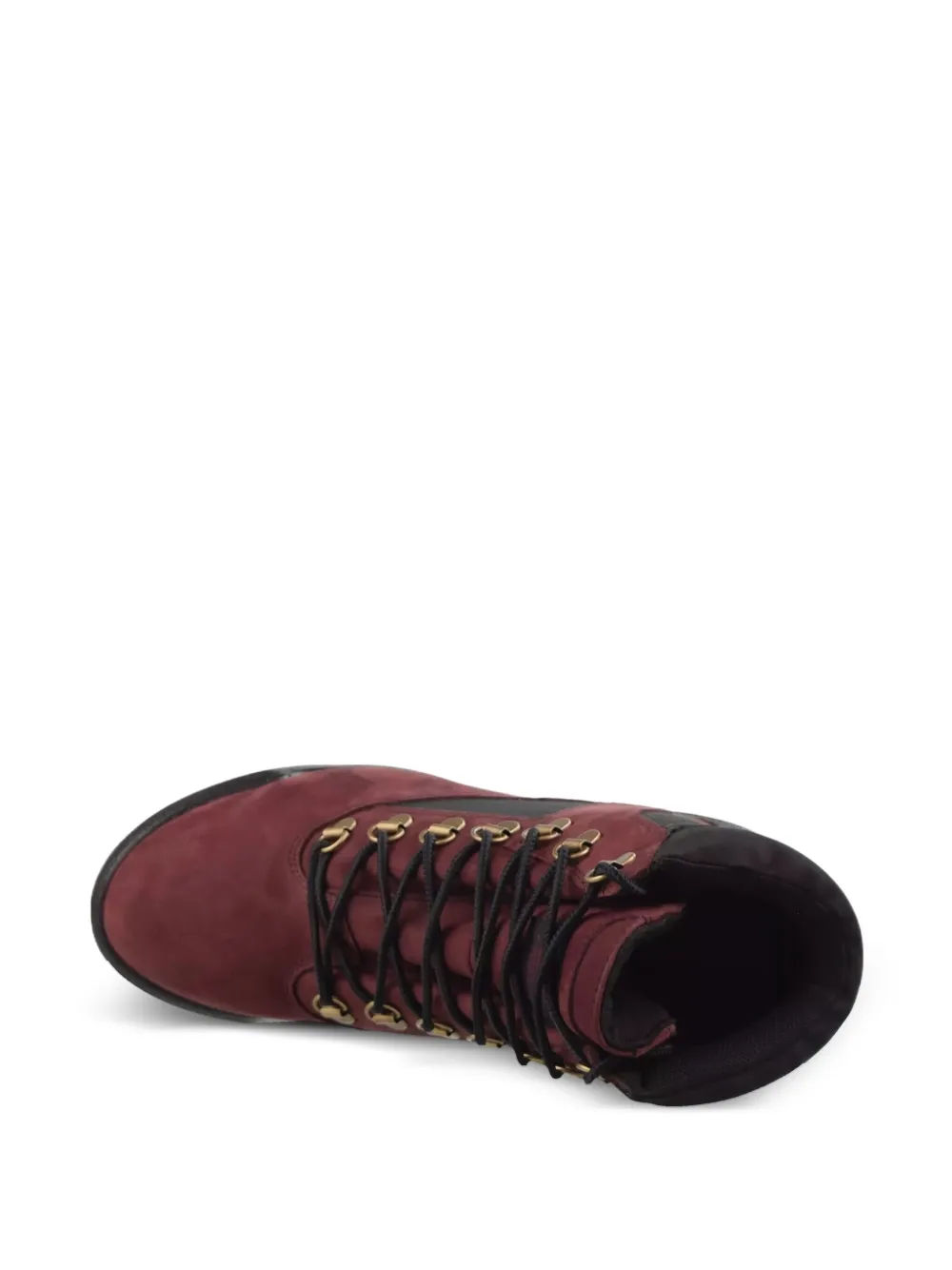 Мужские ботинки Timberland Field из нубука комбинированные, красный — фото 4