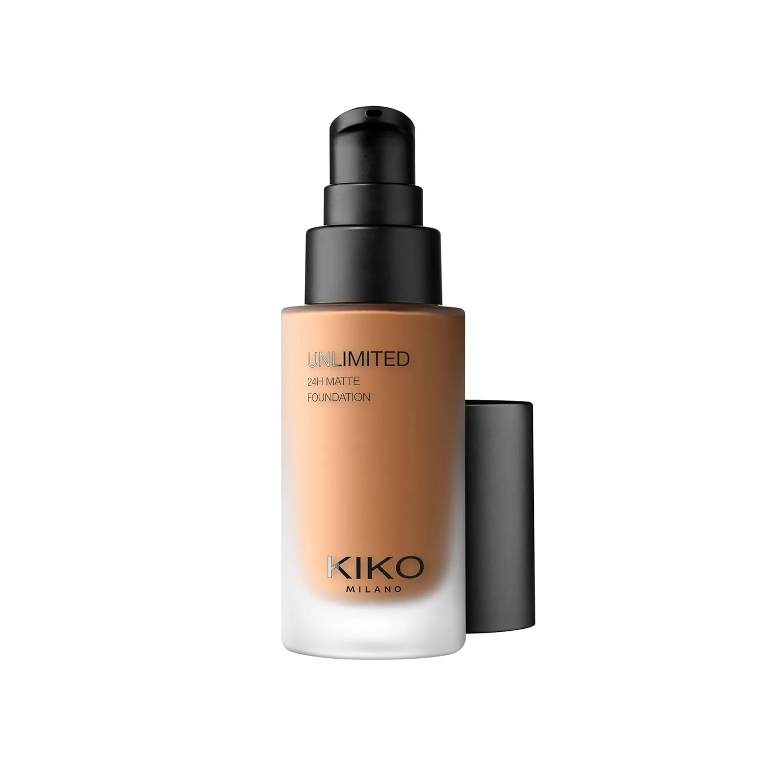 KIKO Milano Unlimited 24H Matte Foundation 8 WR, стойкая жидкая матирующая тональная основа с фиксацией до 24 часов., 8 Warm Rose