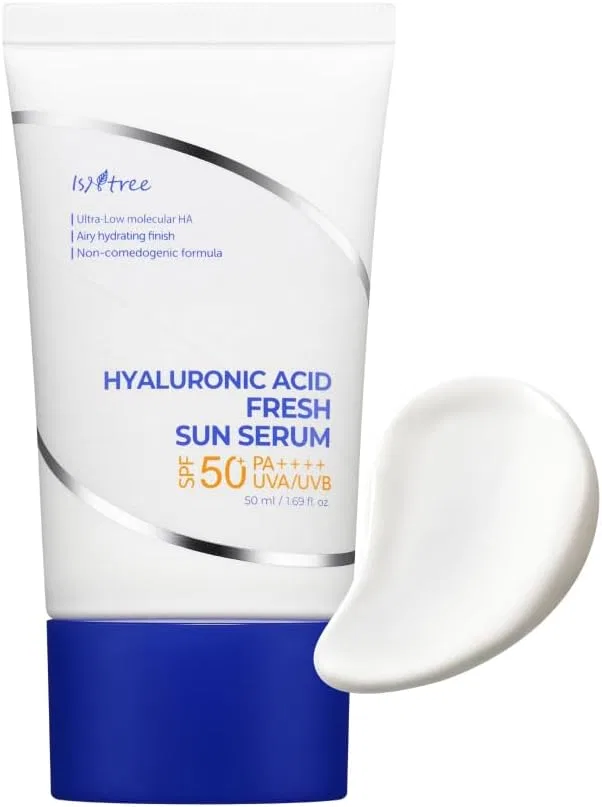 Солнцезащитный сыворотка IsNtree Hyaluron Fresh Sun Serum, 50 мл