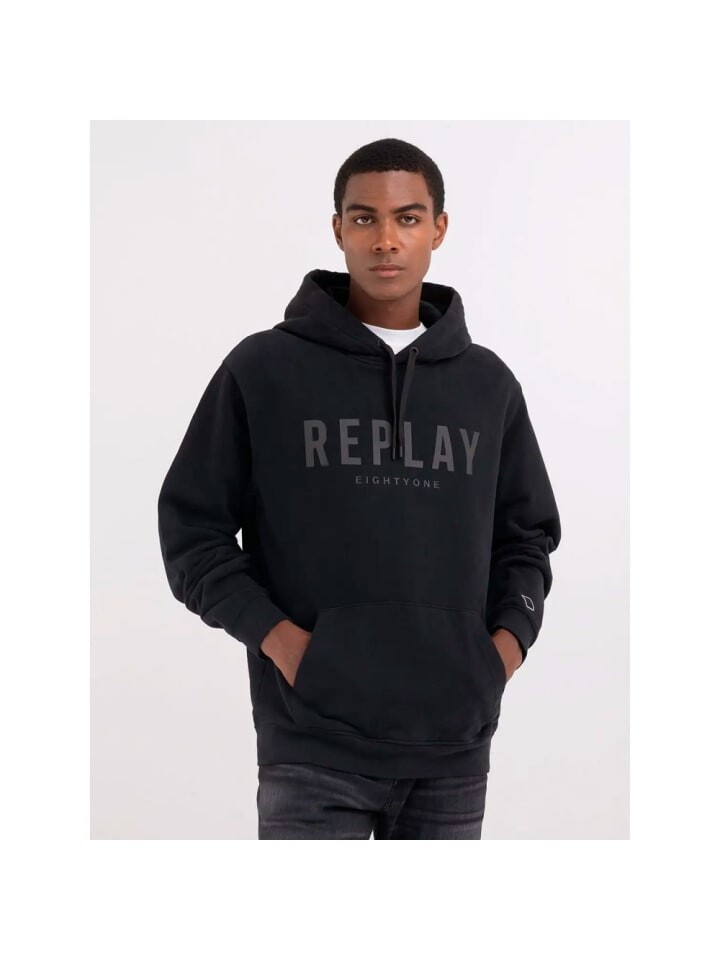 

Толстовка Replay Sweatshirt, черный