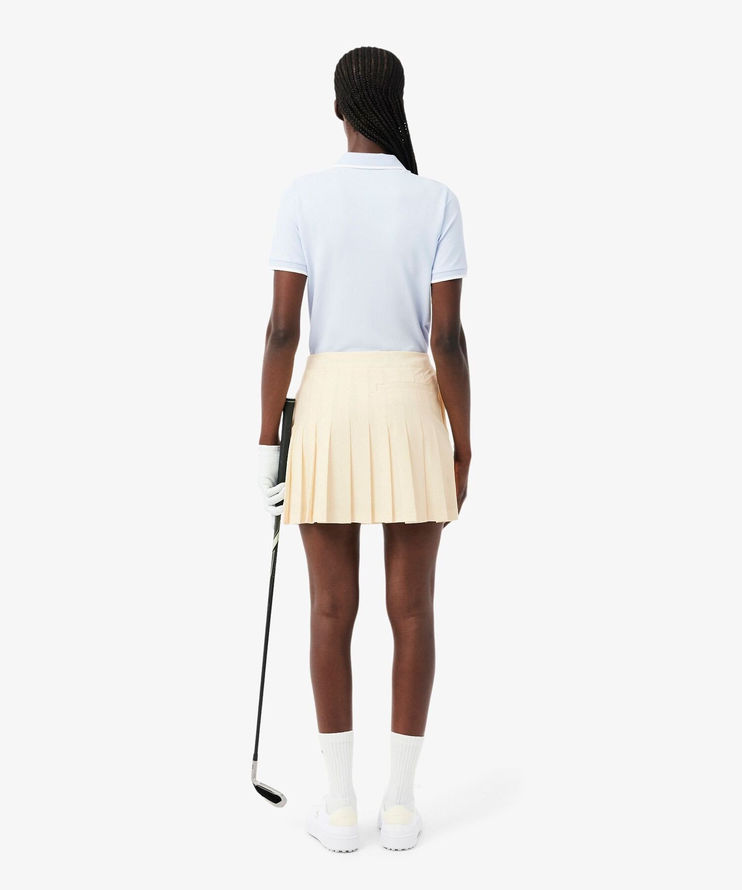 Юбка для гольфа LACOSTE Плиссированная, Ivory — фото 3