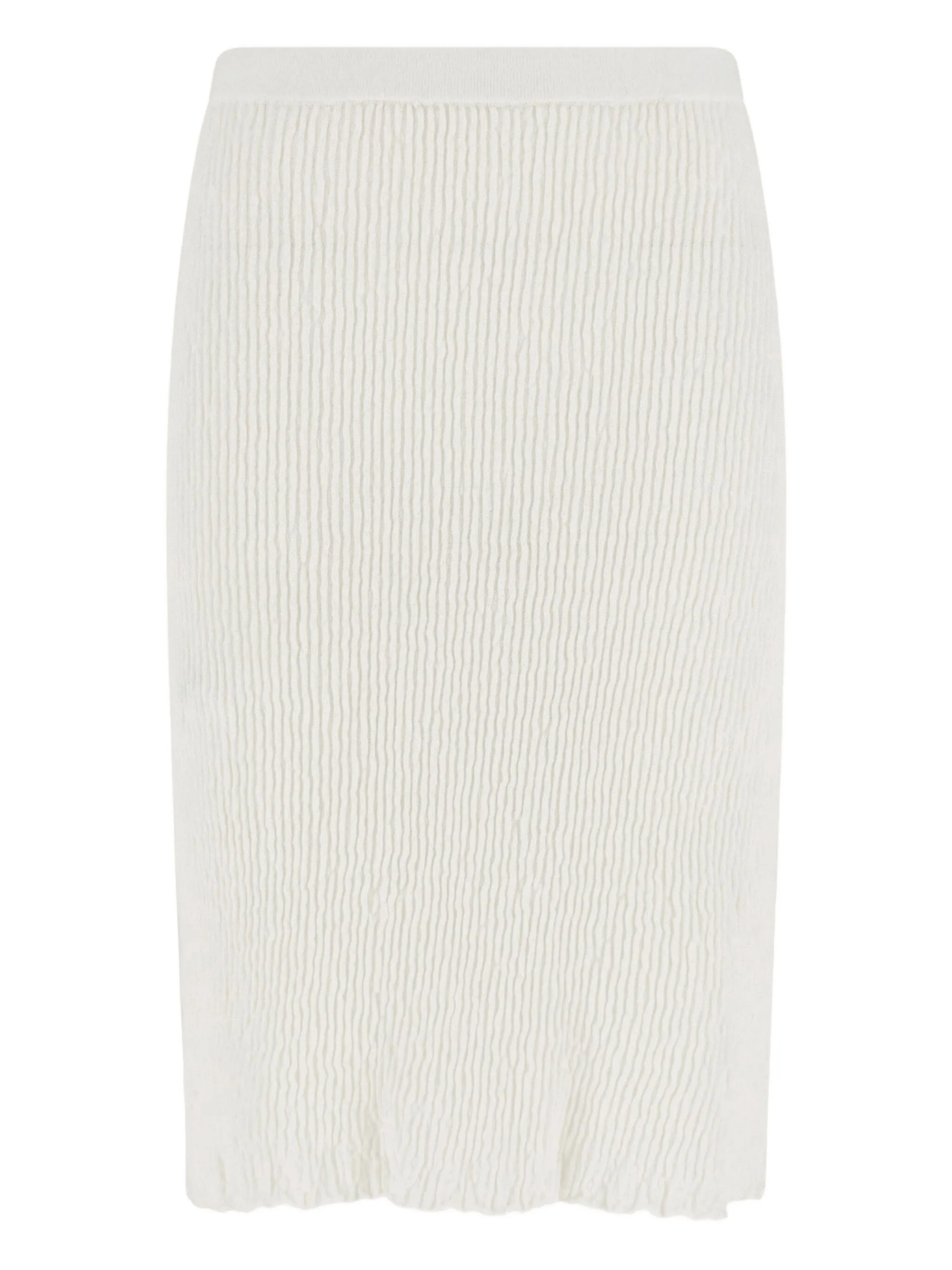 

Льняная юбка Jersey Ferragamo, белый