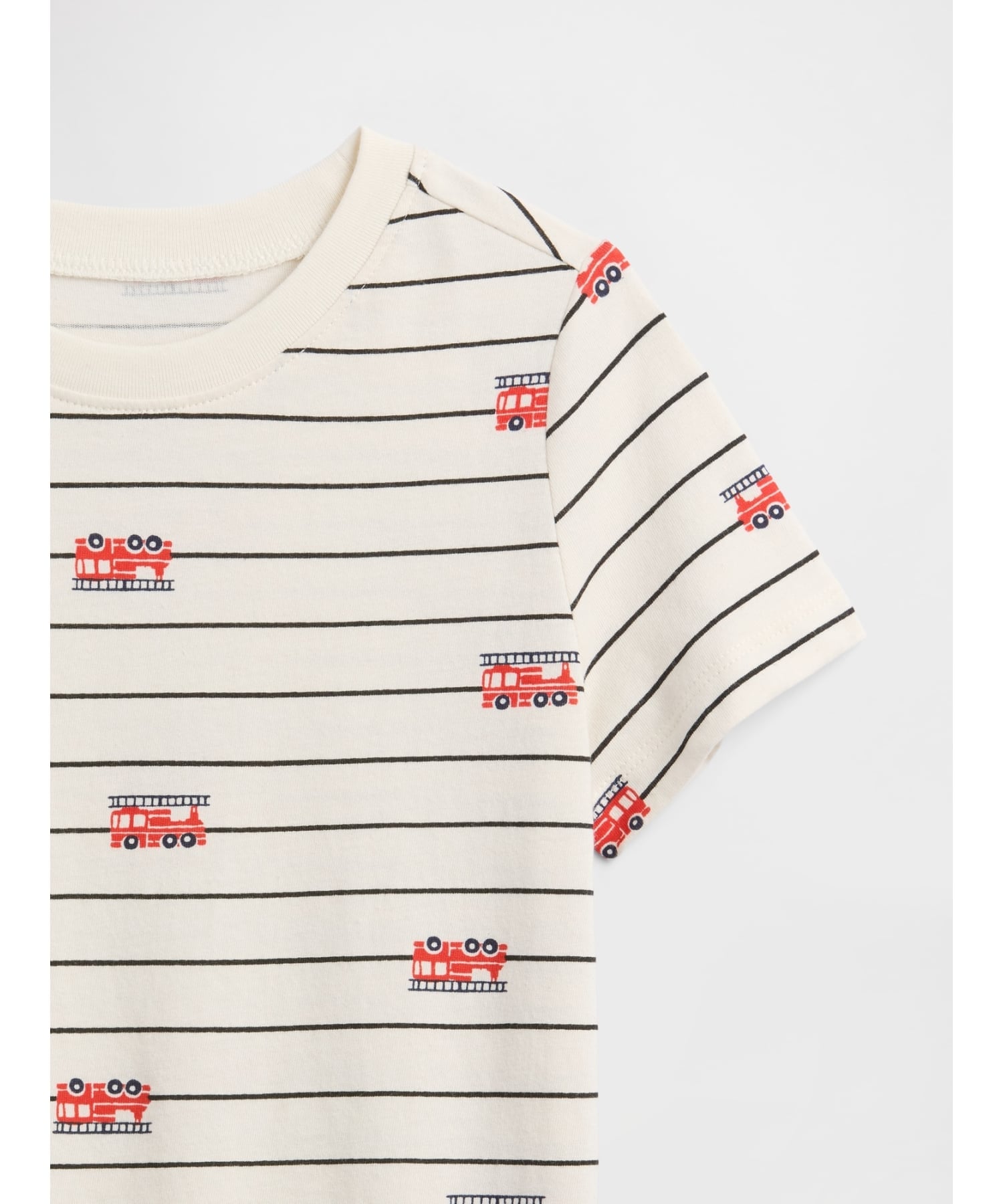 Футболка с круглым вырезом и принтом (K)babyGap GAP, IVORY_FROST — фото 3