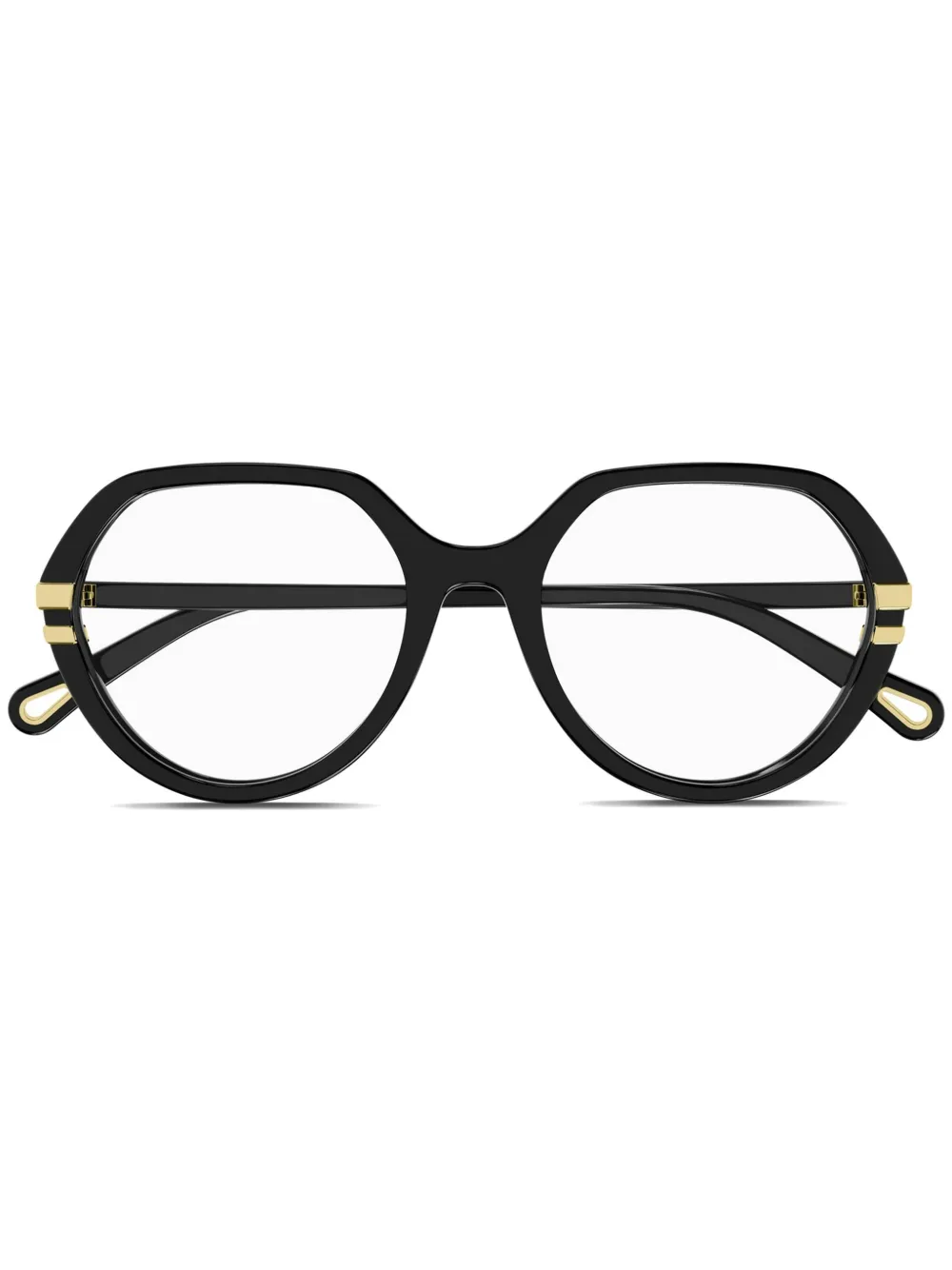 

Очки с логотипом Chloé Eyewear, черный