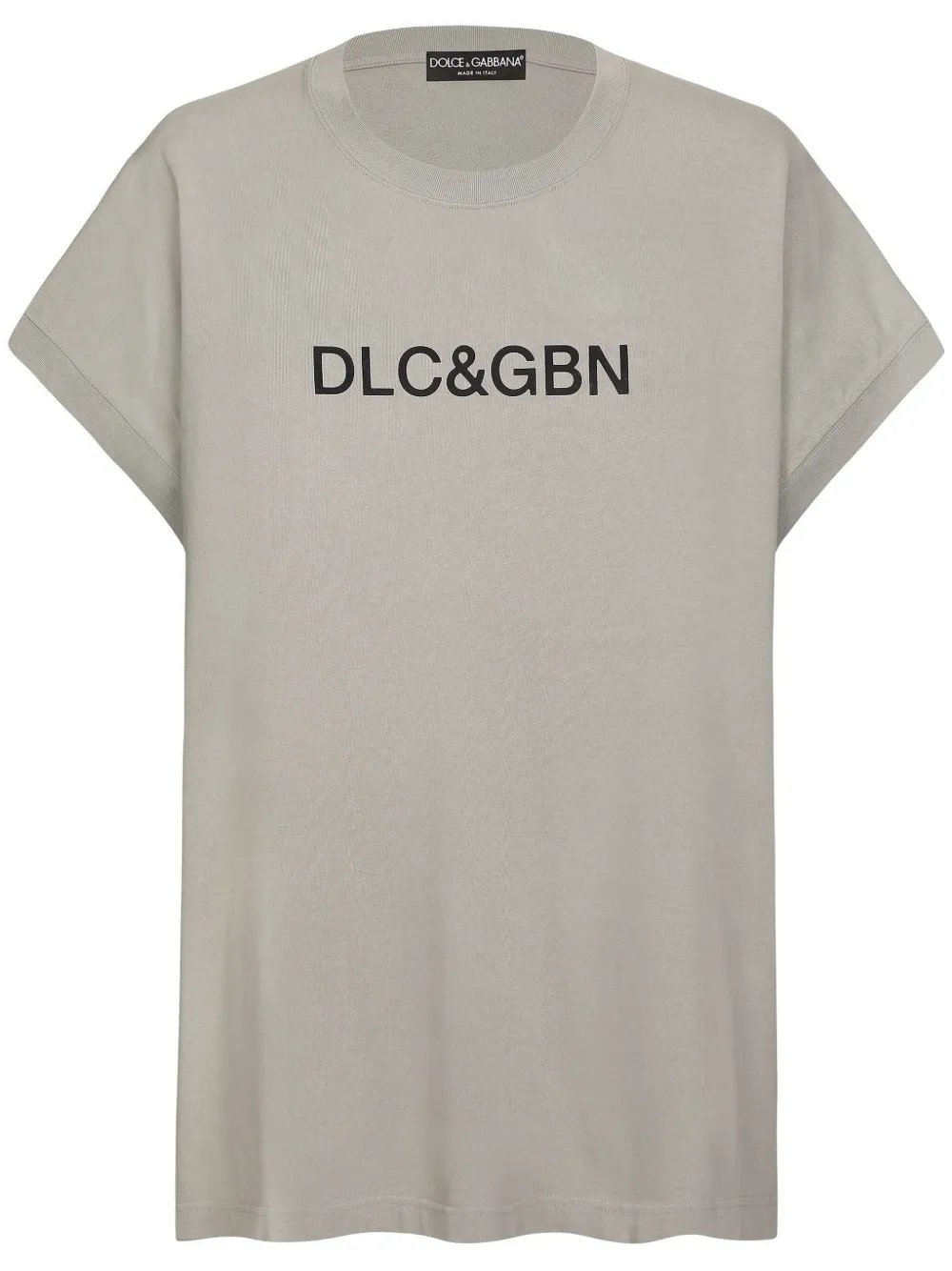 

Футболка с логотипом DOLCE & GABBANA, серый