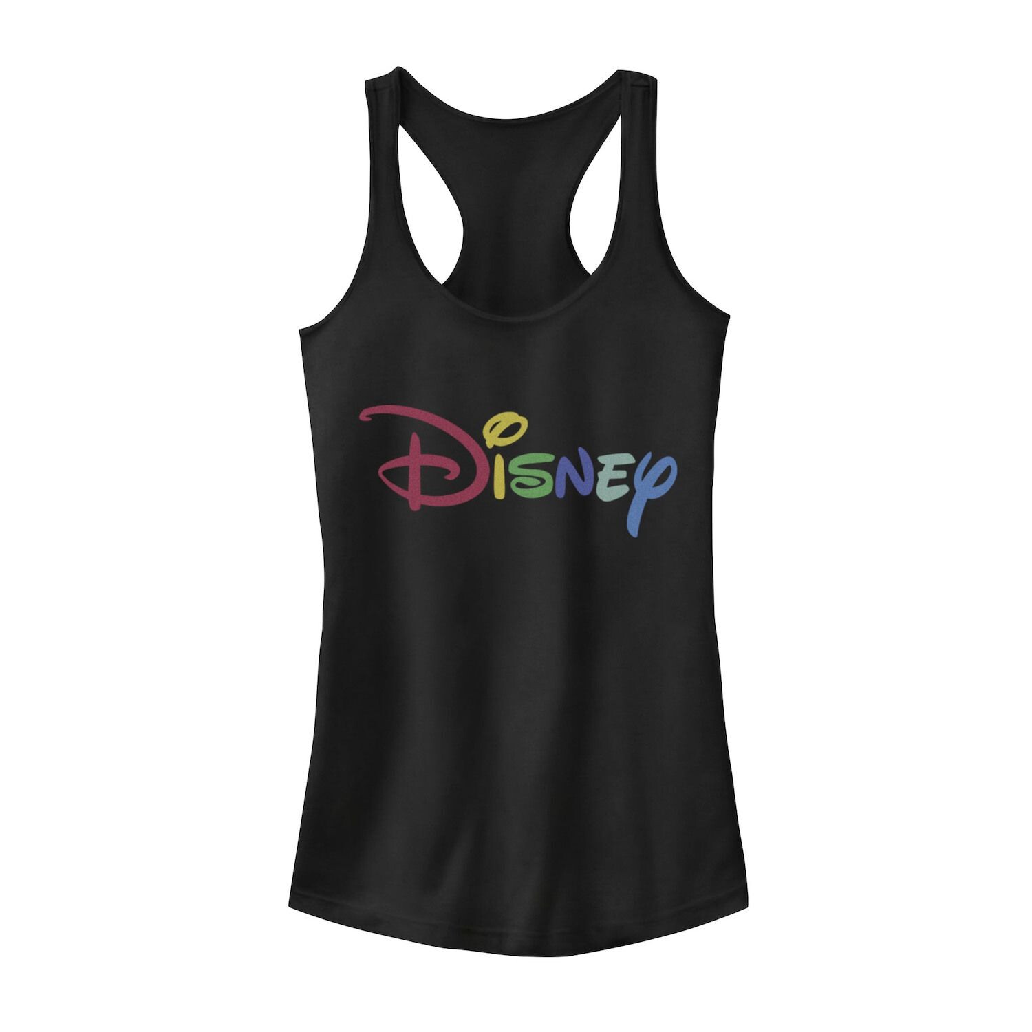 

Майка с логотипом Disney Rainbow для юниоров Licensed Character, черный