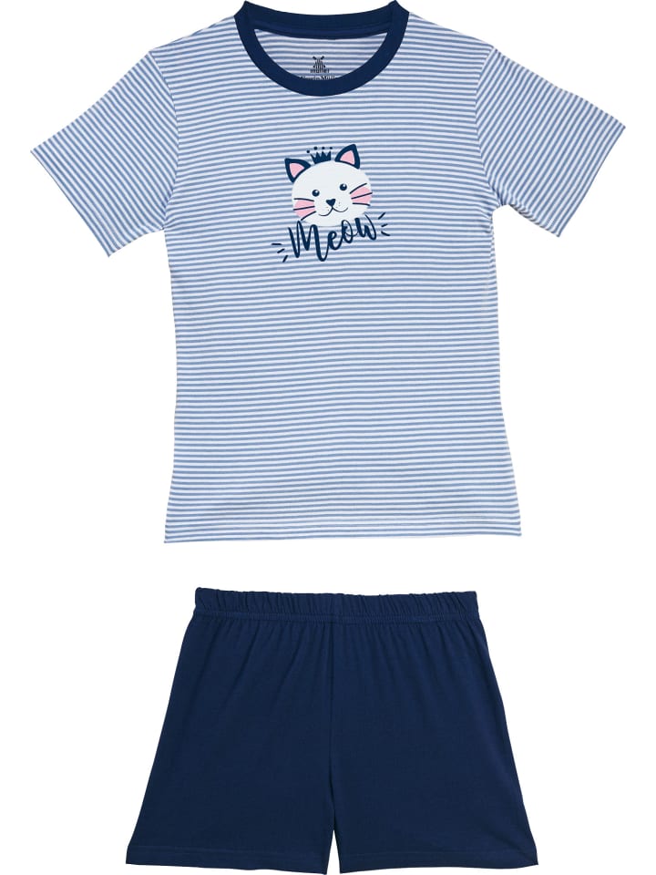 

Erwin Müller Детская короткая футболка из трикотажа, светло-голубого цвета