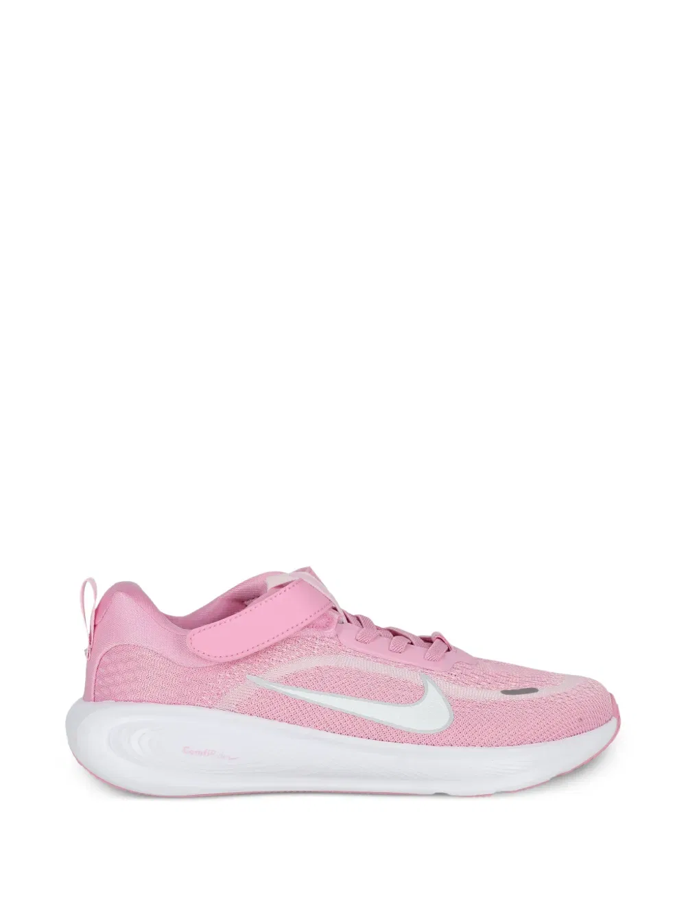 Отличные кроссовки на шнуровке Nike Kids, розовый — фото 2