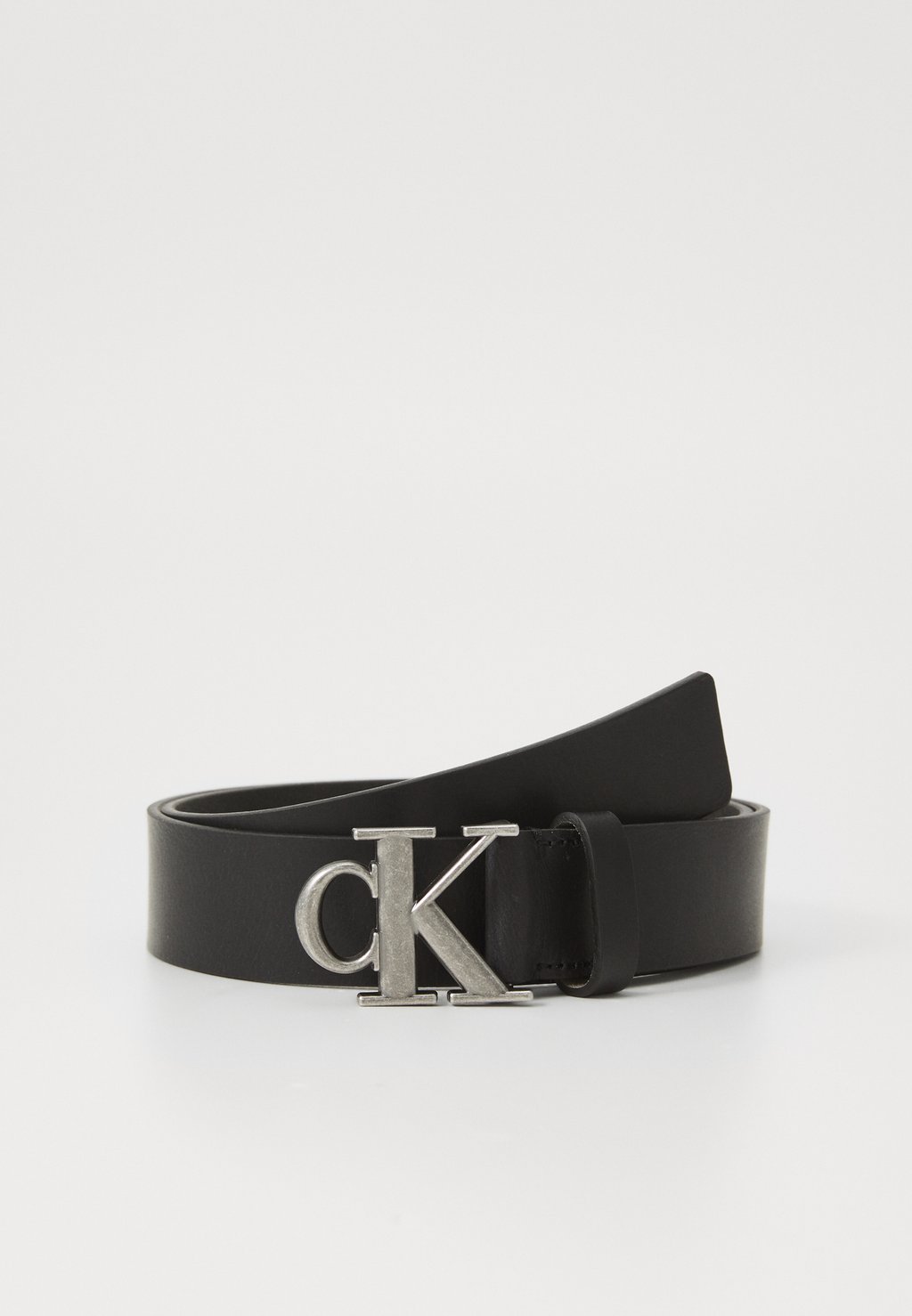 

Пояс MONOGRAM PLAQUE BUCKLE Calvin Klein Jeans, черный