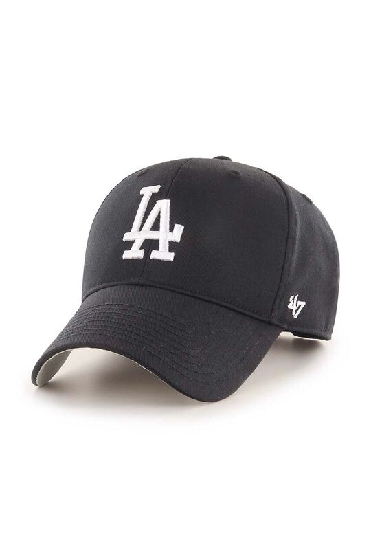 

Хлопковая бейсболка Los Angeles Dodgers 47 brand, черный
