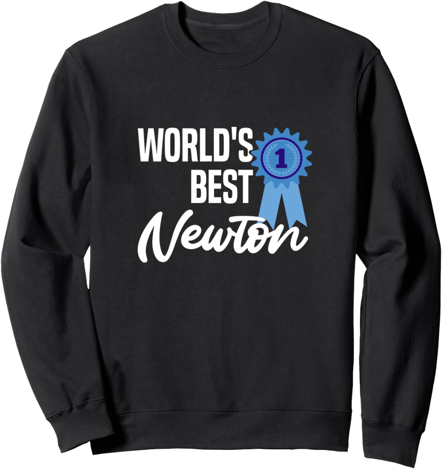 

Лучшая в мире персонализированная подарочная толстовка Newton, черная (black 19-3911tcx), размер S Personalized Clothing And Gifts For Men And Boys