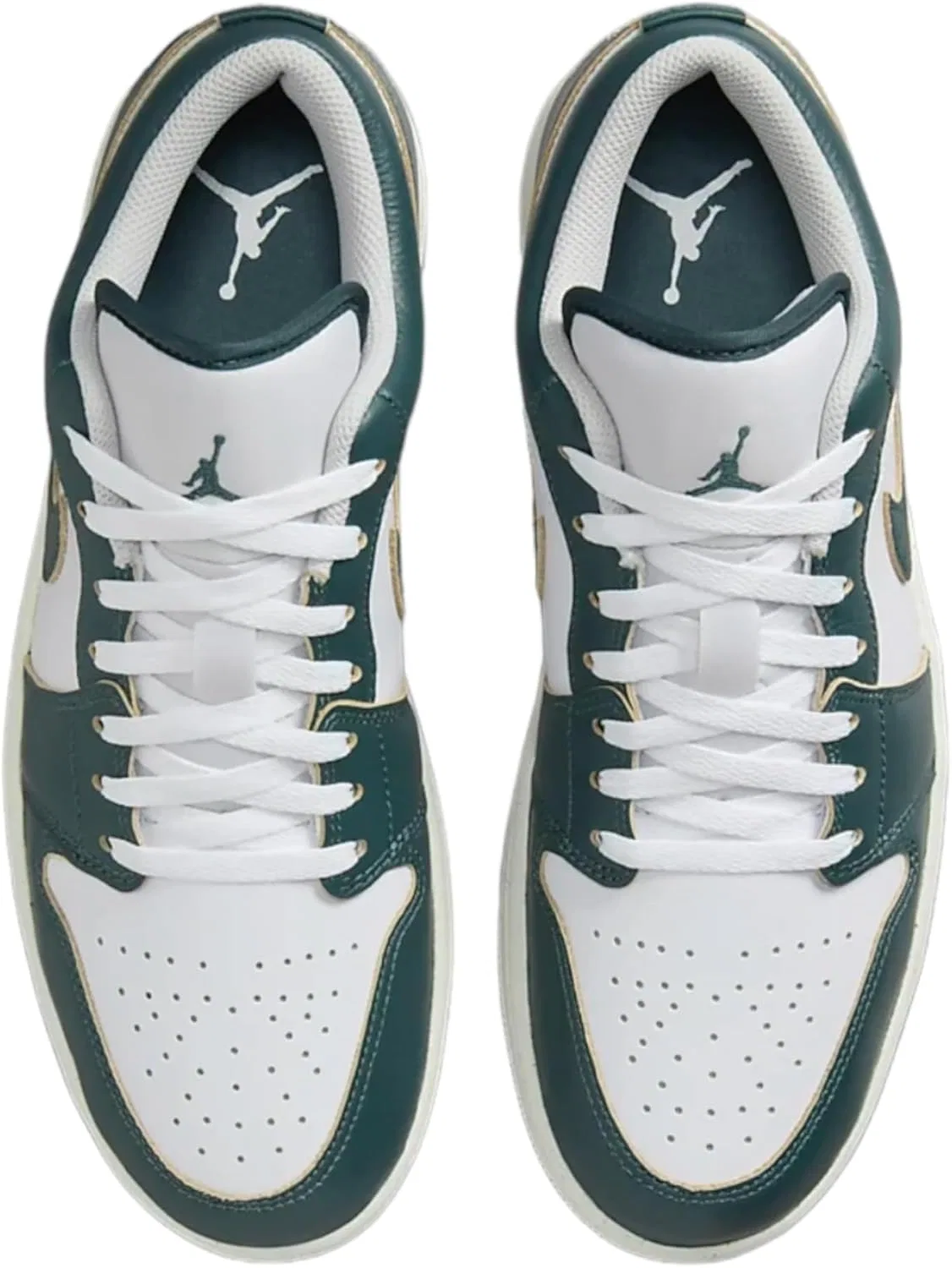 Кроссовки Nike Air Jordan 1 Low, Oxidized Green — фото 4