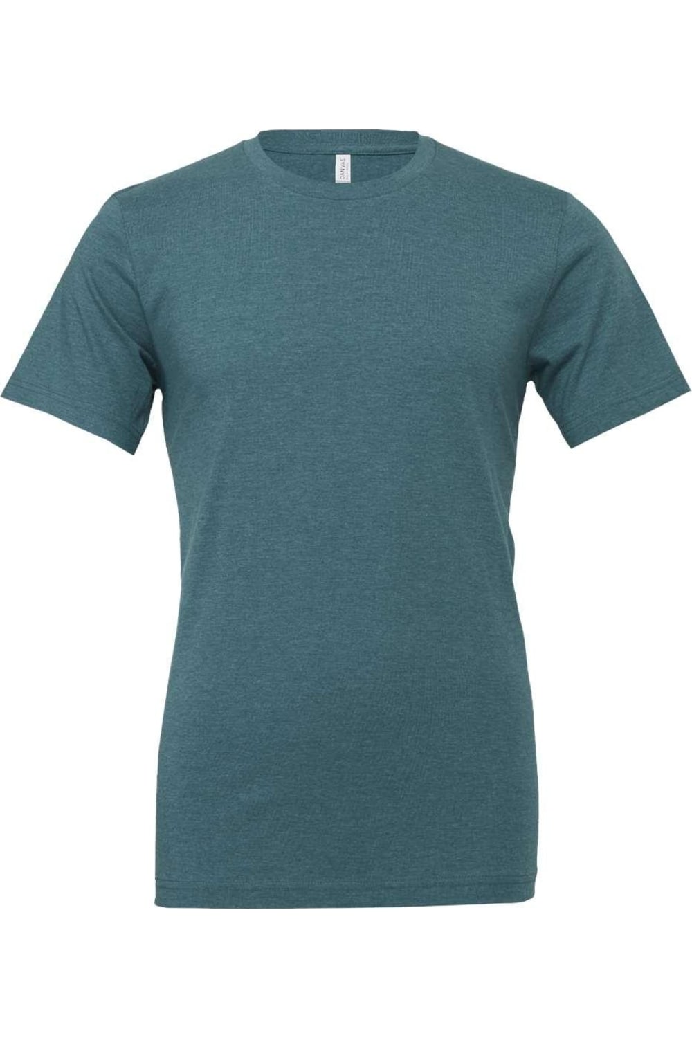 

Футболка унисекс BELLA + CANVAS из джерси CVC, цвет heather deep teal