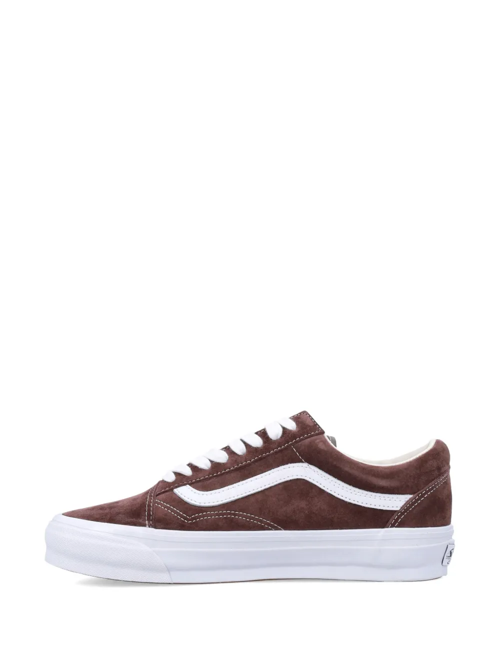 Кеды Old Skool 36 Vans, коричневый — фото 4