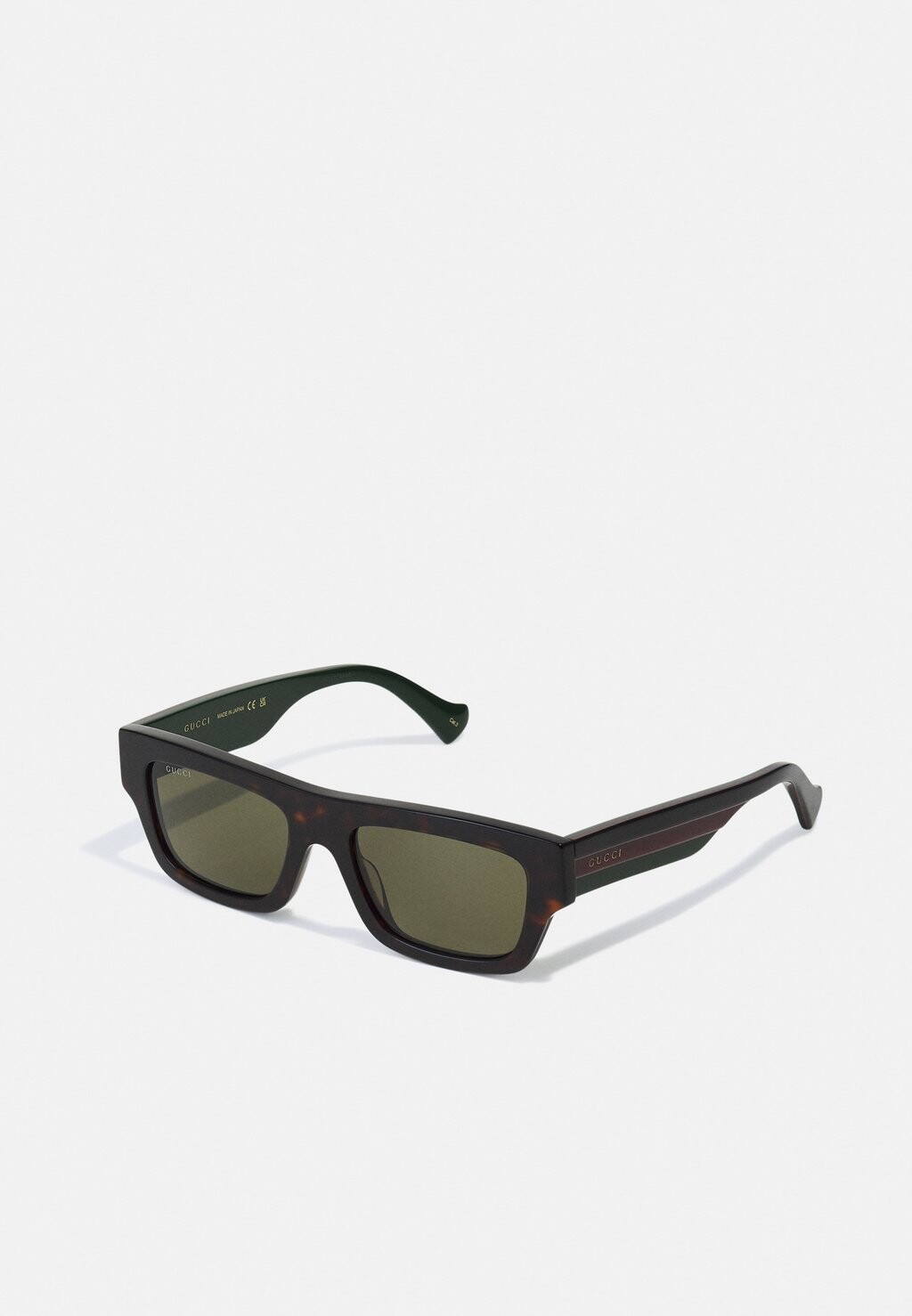 

Солнцезащитные очки Unisex Gucci, цвет havana/green