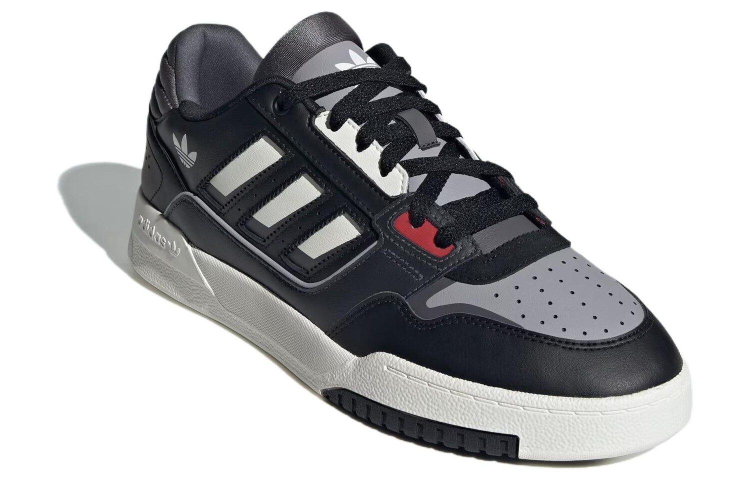 Кроссовки для скейтбординга adidas originals Drop Step унисекс, Black/Gray/White — фото 3