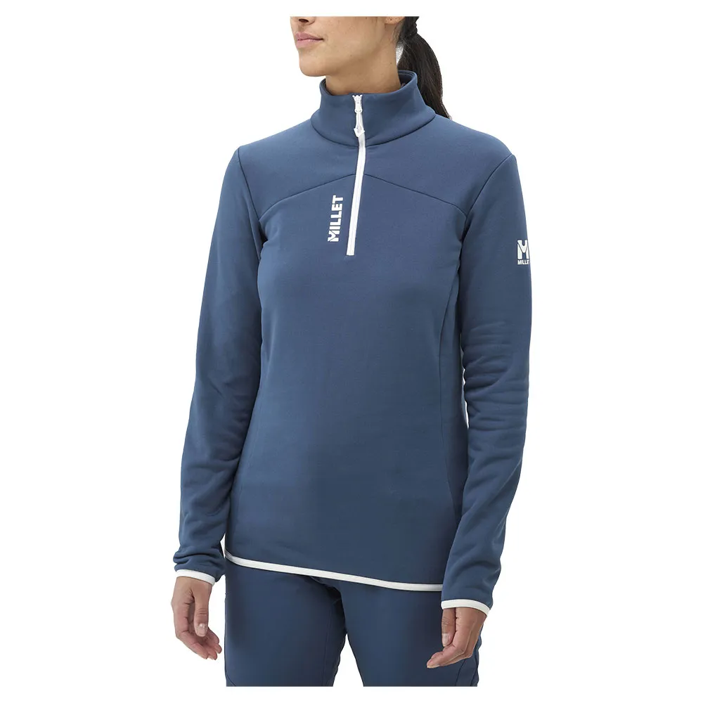 

Флис Millet Seneca half zip, синий