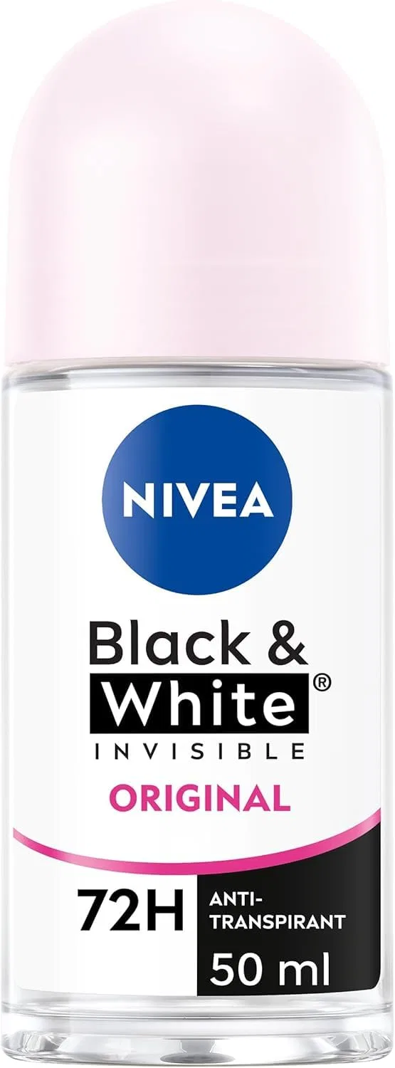 Шариковый дезодорант Nivea Invisible Black & White 50 мл Nivea