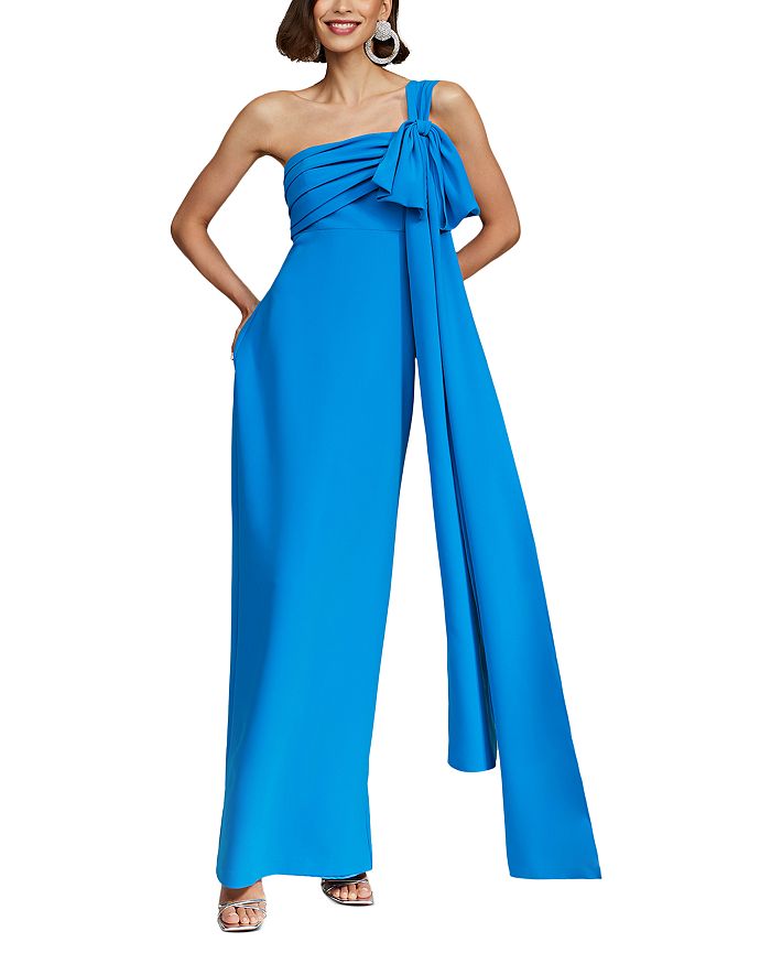 

Платье Оливия Креп HALSTON, синий