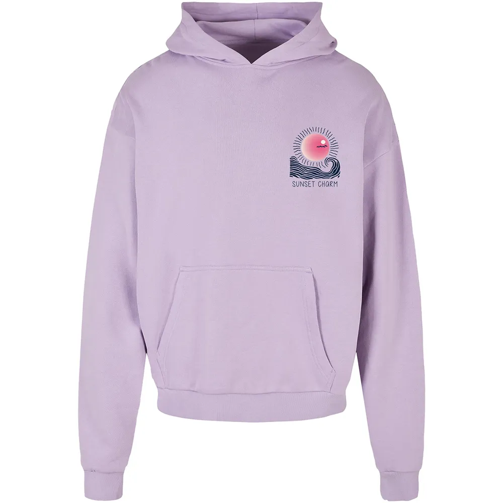 

Худи Mc Clothes Sunset Charm Oversized, фиолетовый