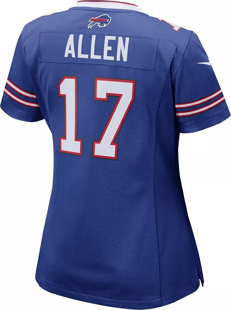 Женская майка Nike Buffalo Bills Josh Allen #17 Royal Game — фото 3