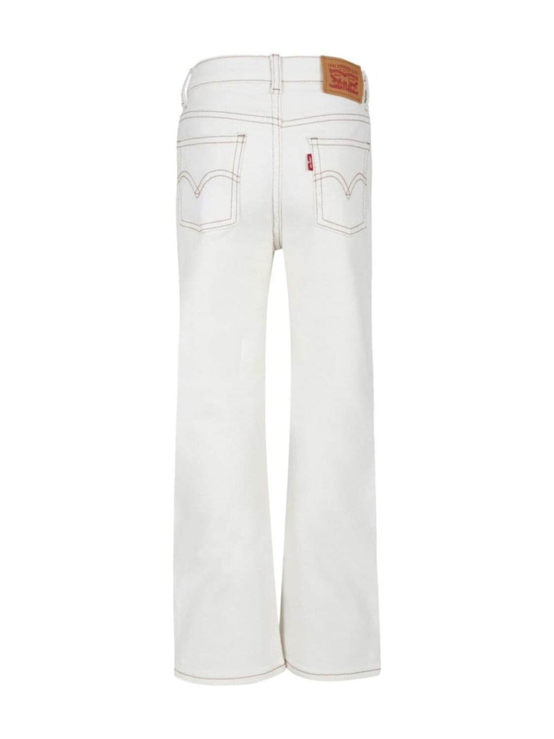 Джинсы Levi's Kids с заниженной талией, белый — фото 2