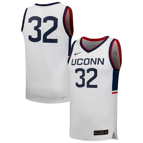 

Мужская баскетбольная форма #32 UConn Huskies белая Nike