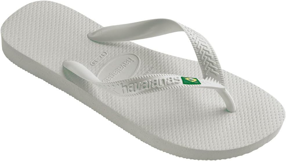 Шлепанцы Havaianas для взрослых, унисекс, с ремешком между пальцами, белый — фото 2
