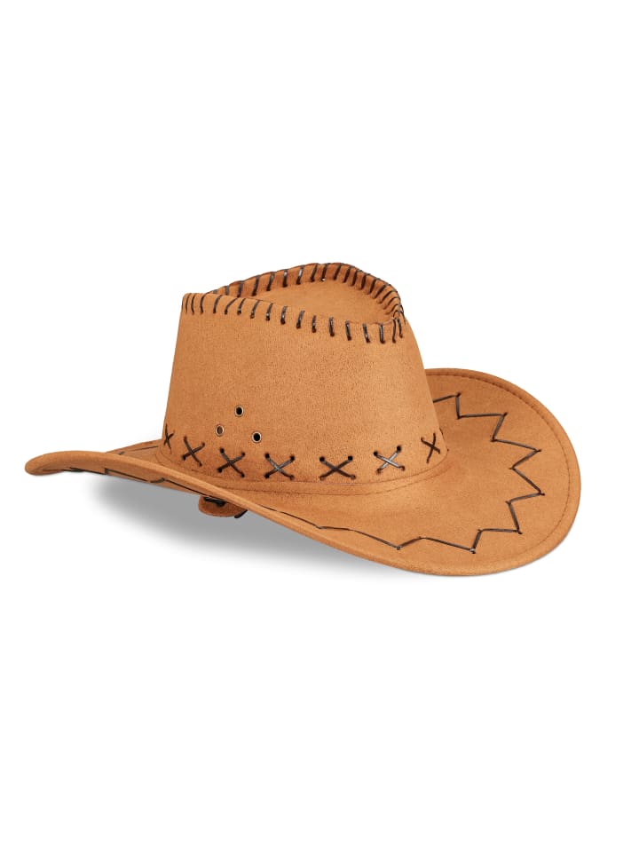 

Relaxdays Шляпа 10x Cowboyhut in Braun