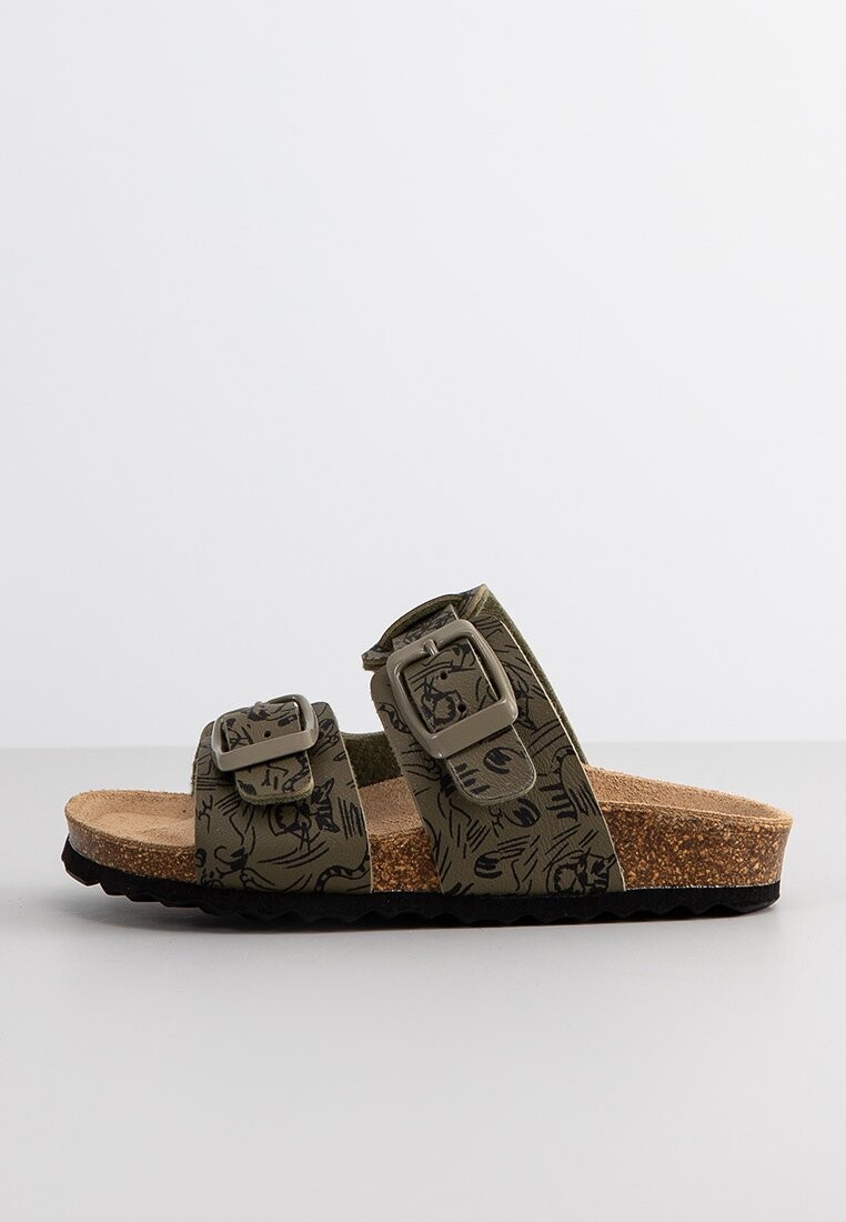 

Сандалии на плоской подошве GHITA Geox, оливково-зеленый