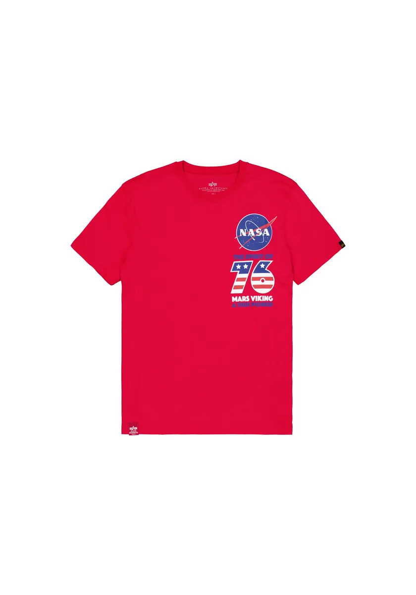 

Футболка Alpha Industries " Alpha Industries Мужская - Футболки Viking Basic T", красный