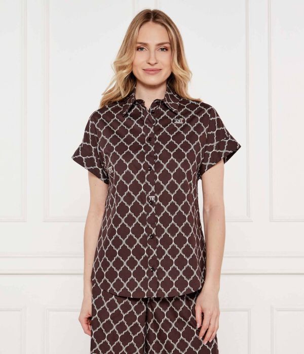 

Рубашка Спонда Regular fit Max Mara Leisure, коричневый