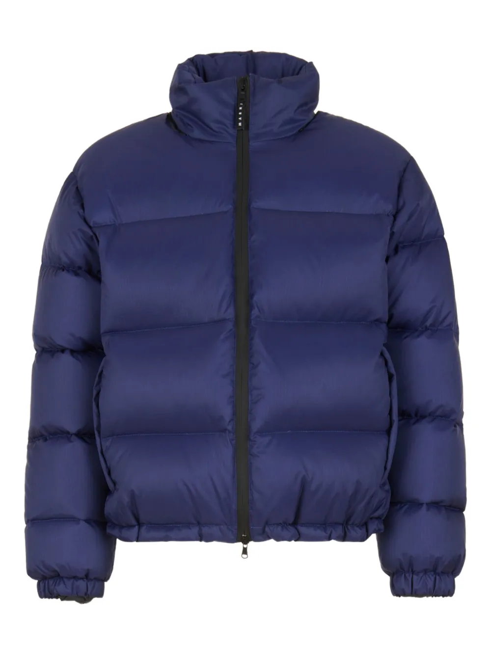 

Стеганая куртка в двух тонах Marni, синий