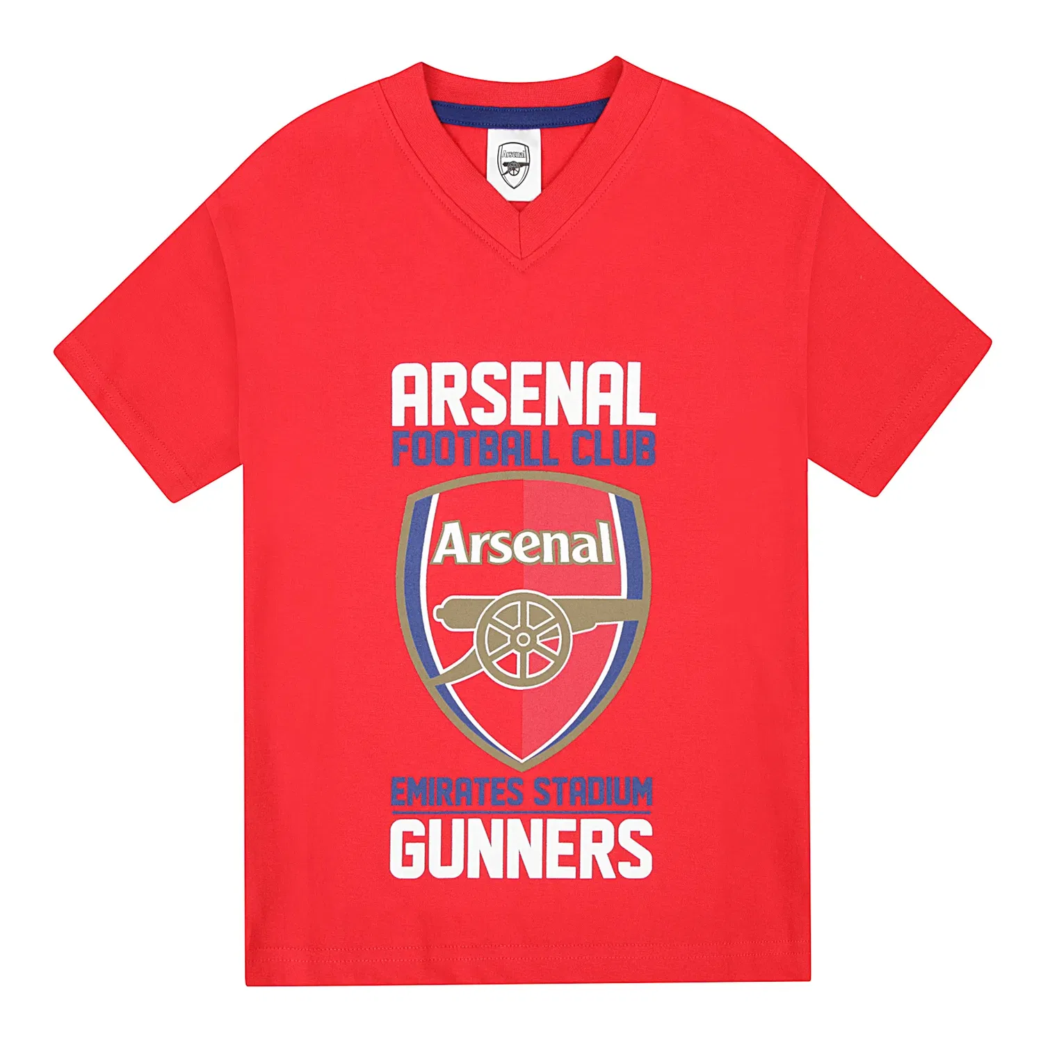 Детская пижама с шортами Arsenal FC, светло-красный — фото 2