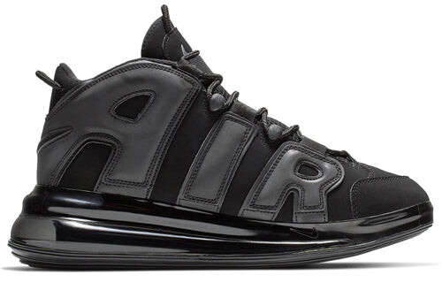 Кроссовки air more uptempo 720 qs Nike, черный — фото 2