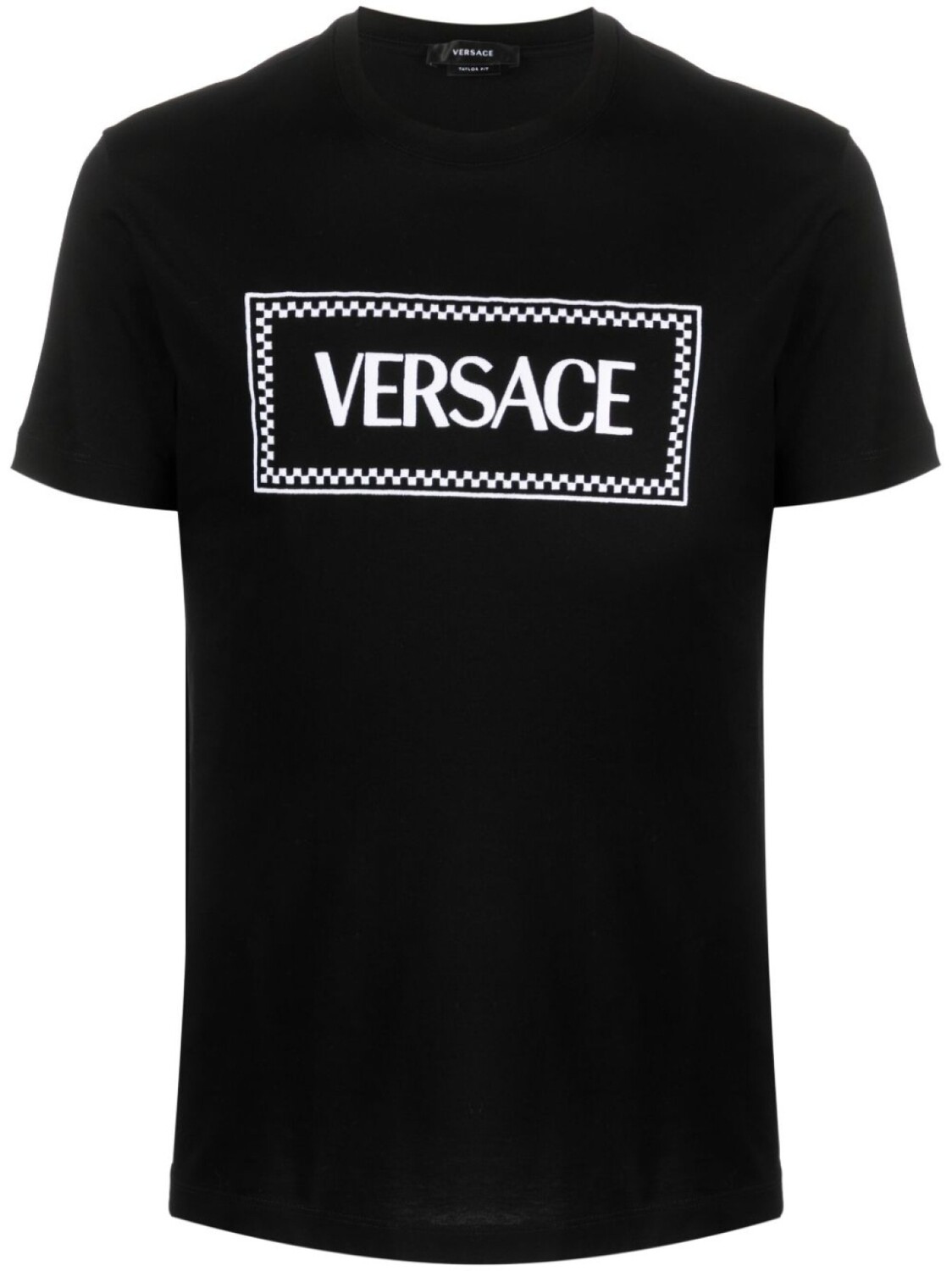 

Versace футболка с логотипом, черный