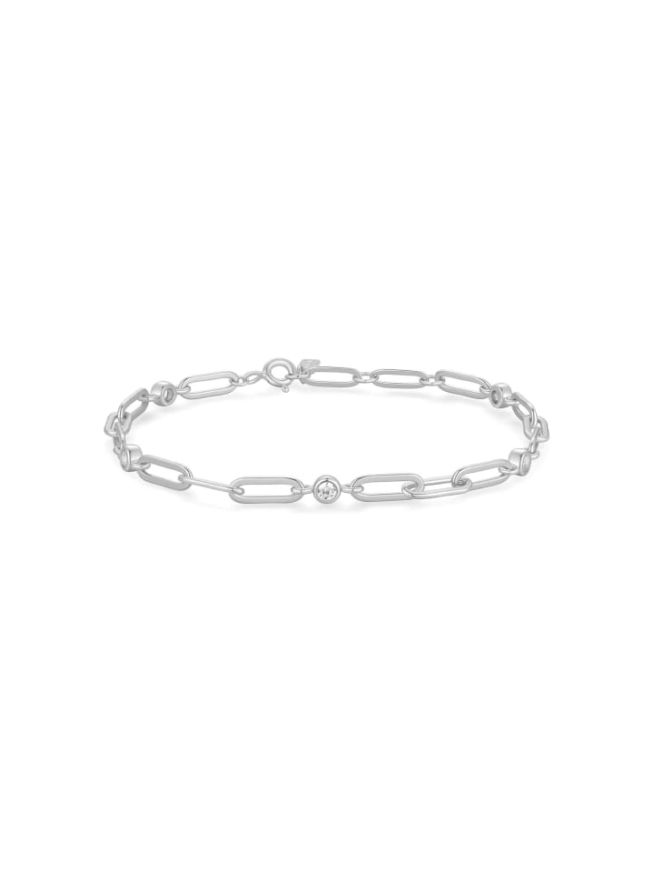 

Ania Haie Браслет «Скрепка» из серебра