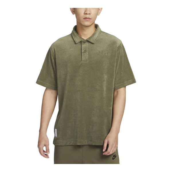 

Футболка Nike Sportswear Logo Polo Shirt 'Green', зеленый