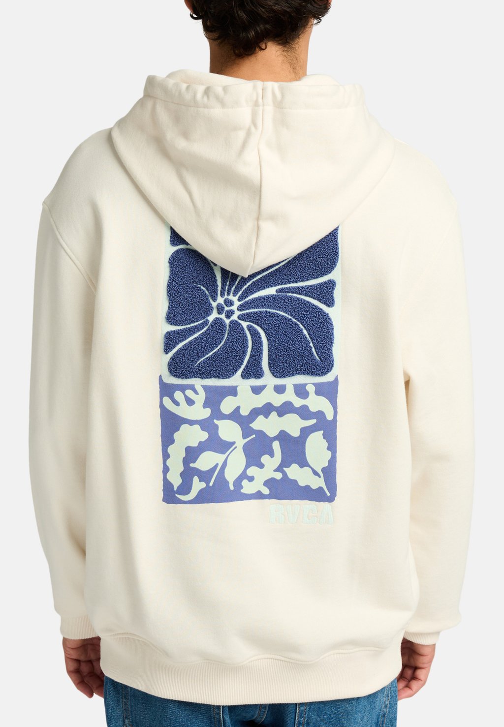 

Толстовка с капюшоном HIBISCUS STAMP RVCA, белый