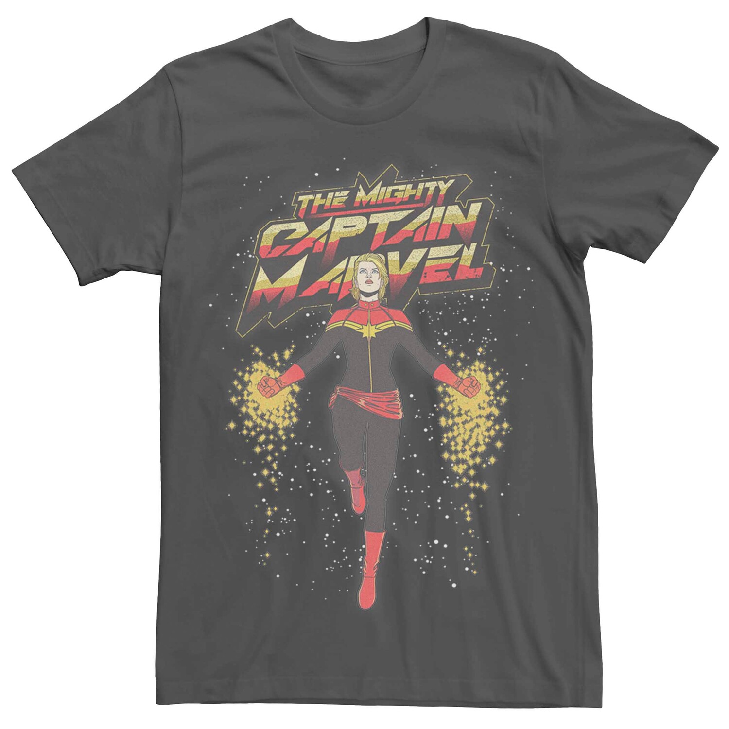 

Мужская футболка Marvel The Mighty Captain Marvel Space Tee Licensed Character