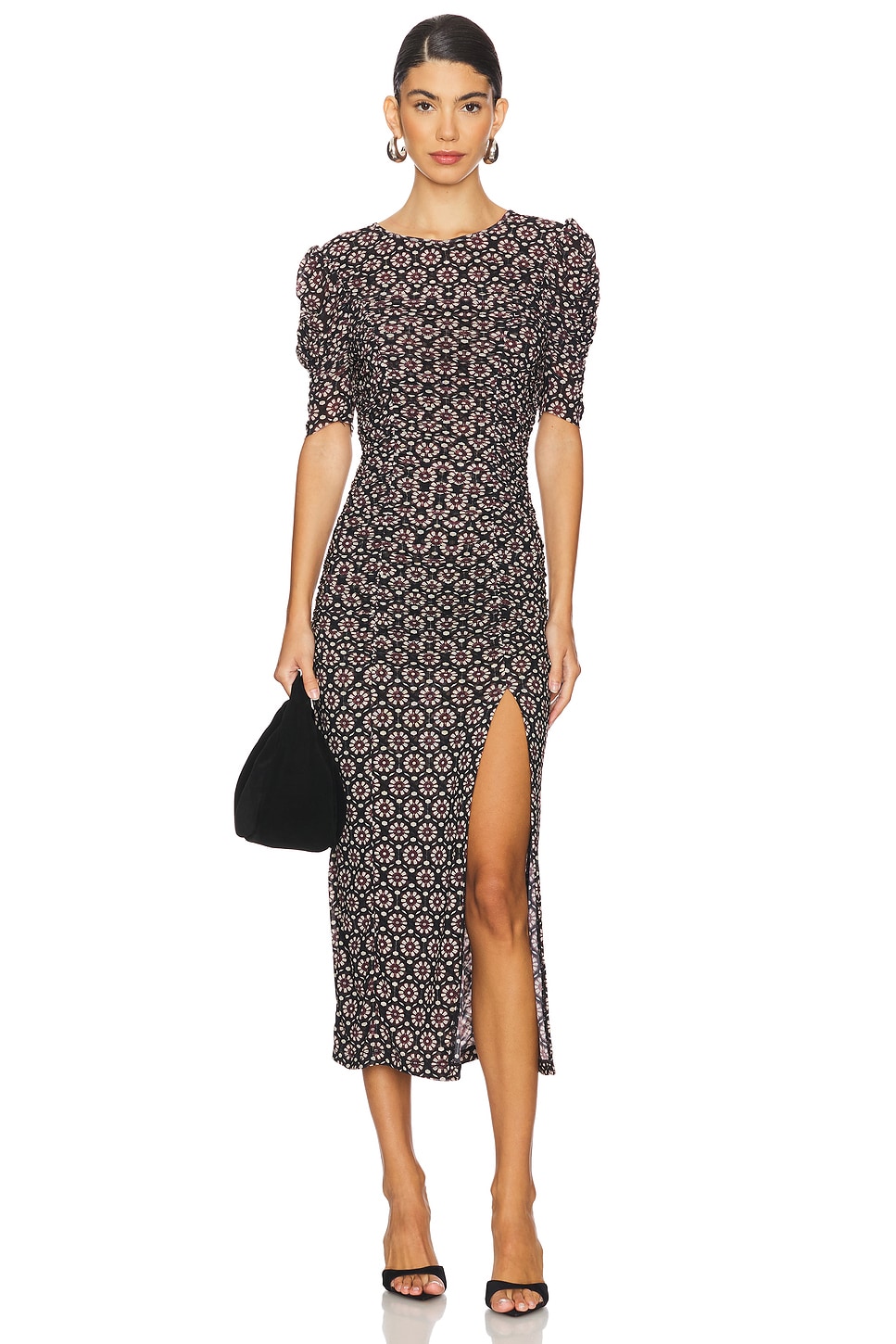 

Платье миди briella Free People, черный
