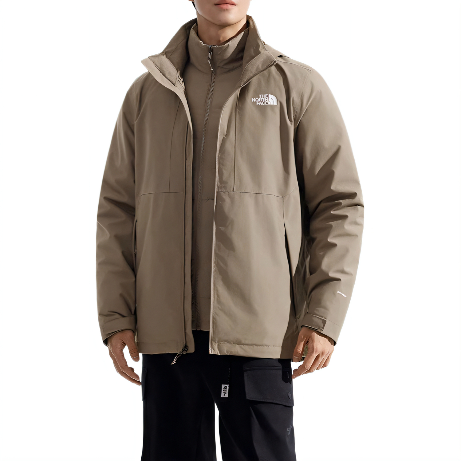 

THE NORTH FACE Водонепроницаемая, ветрозащитная и дышащая ветровка Men's, Brown