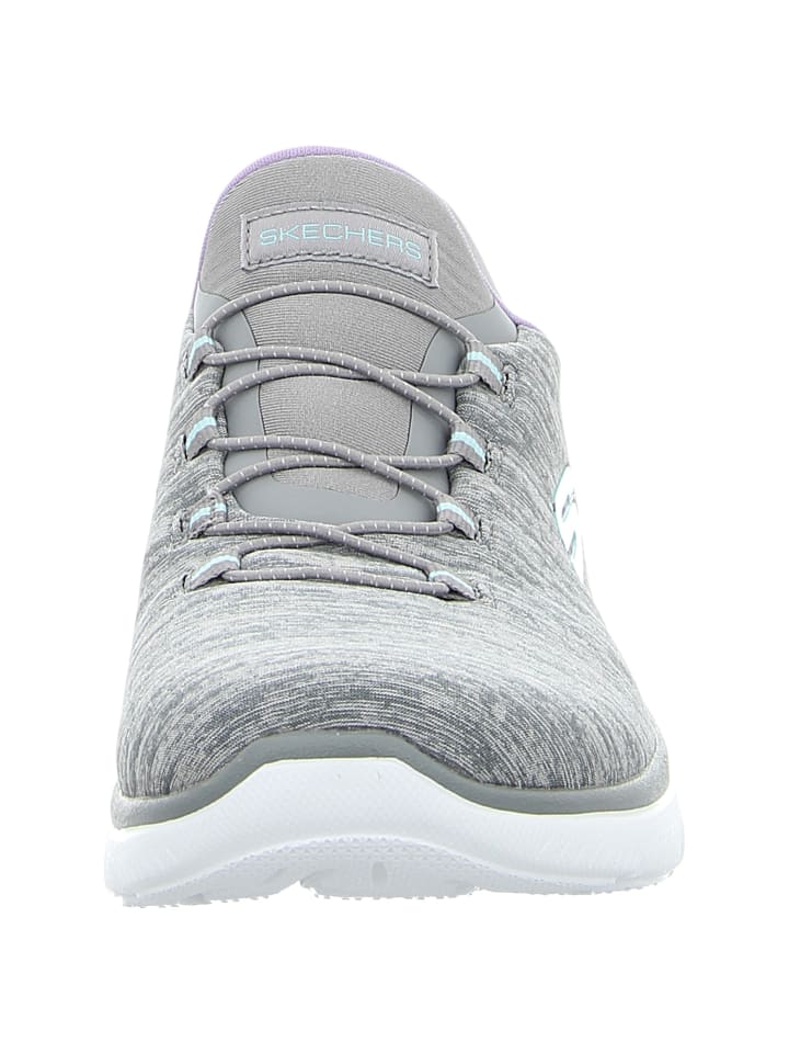 Тапочки Skechers, серый — фото 4