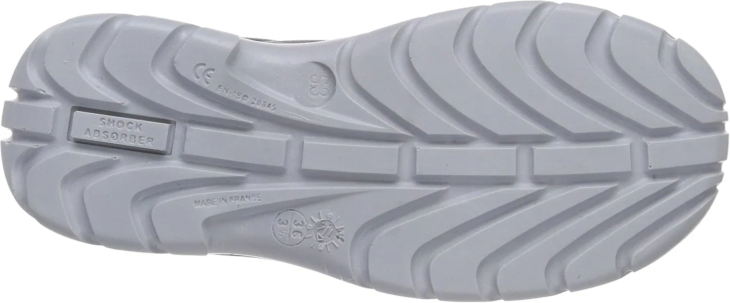 Защитная обувь MTS Contact S3 Velcro 7820 для взрослых (унисекс), Black Black Anthracite — фото 4