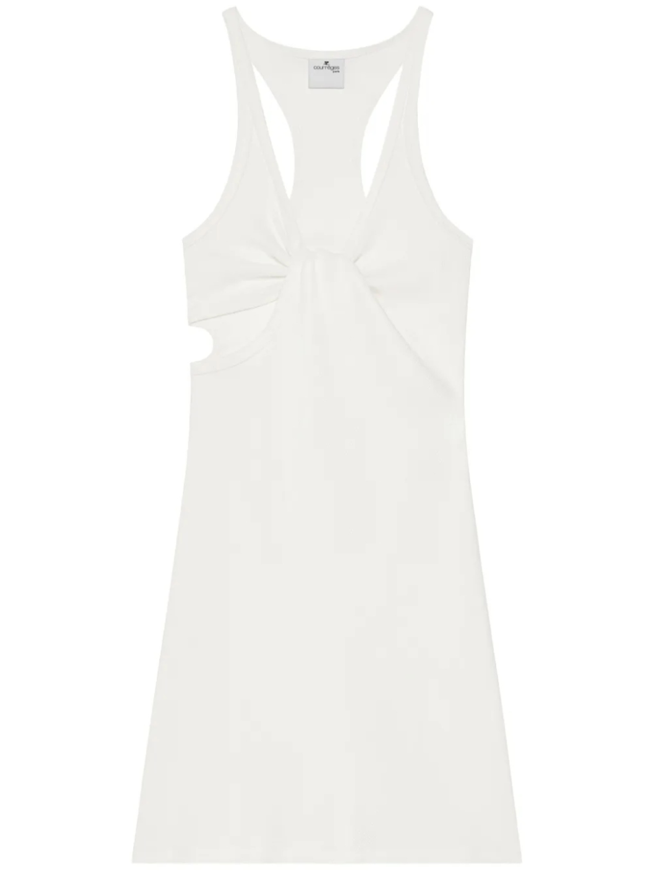 

Мини-платье Courrèges Twist 90-х годов, белый