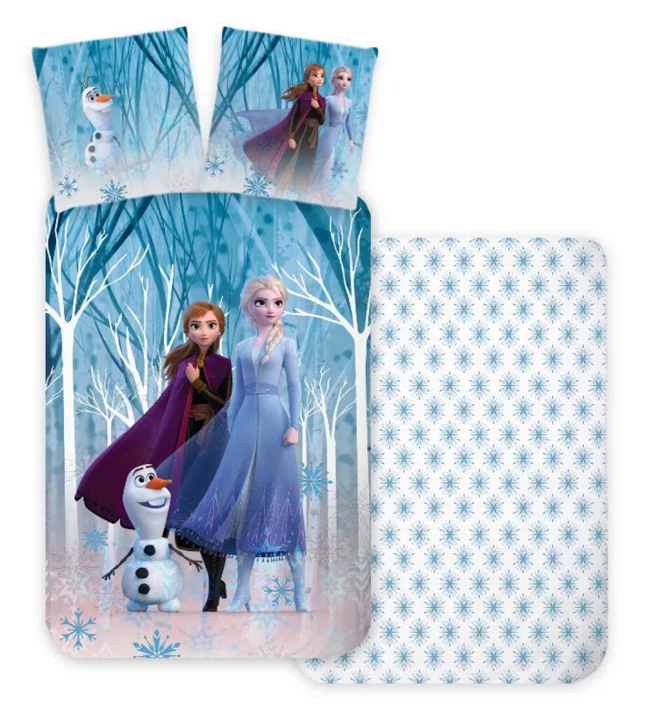 

Disney - Frozen - комплект постельного белья 140х200 см, 70х90 см 100% хлопок Jerry Fabrics