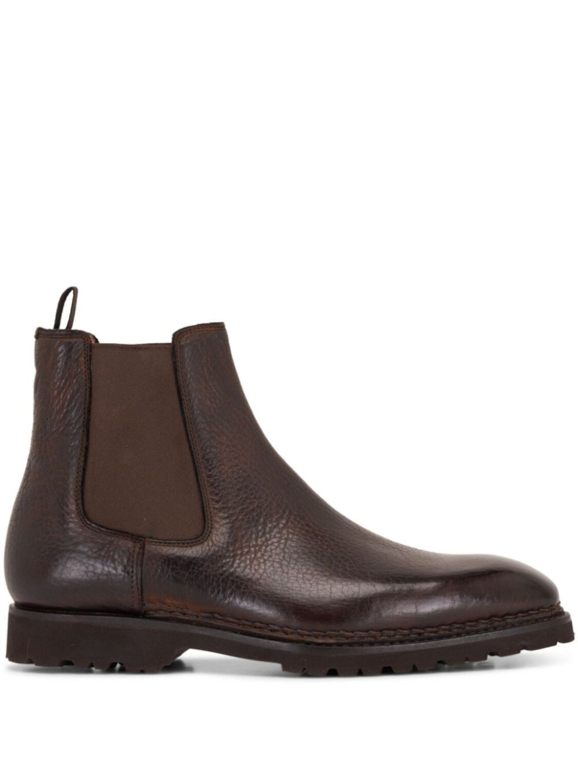 

Ботинки с миндалевидным носком Bontoni, коричневый