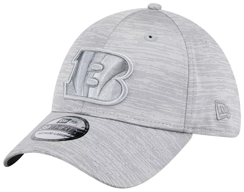 

Мужская кепка New Era Cincinnati Bengals Sideline Tech Grey 39Thirty Stretch Fit