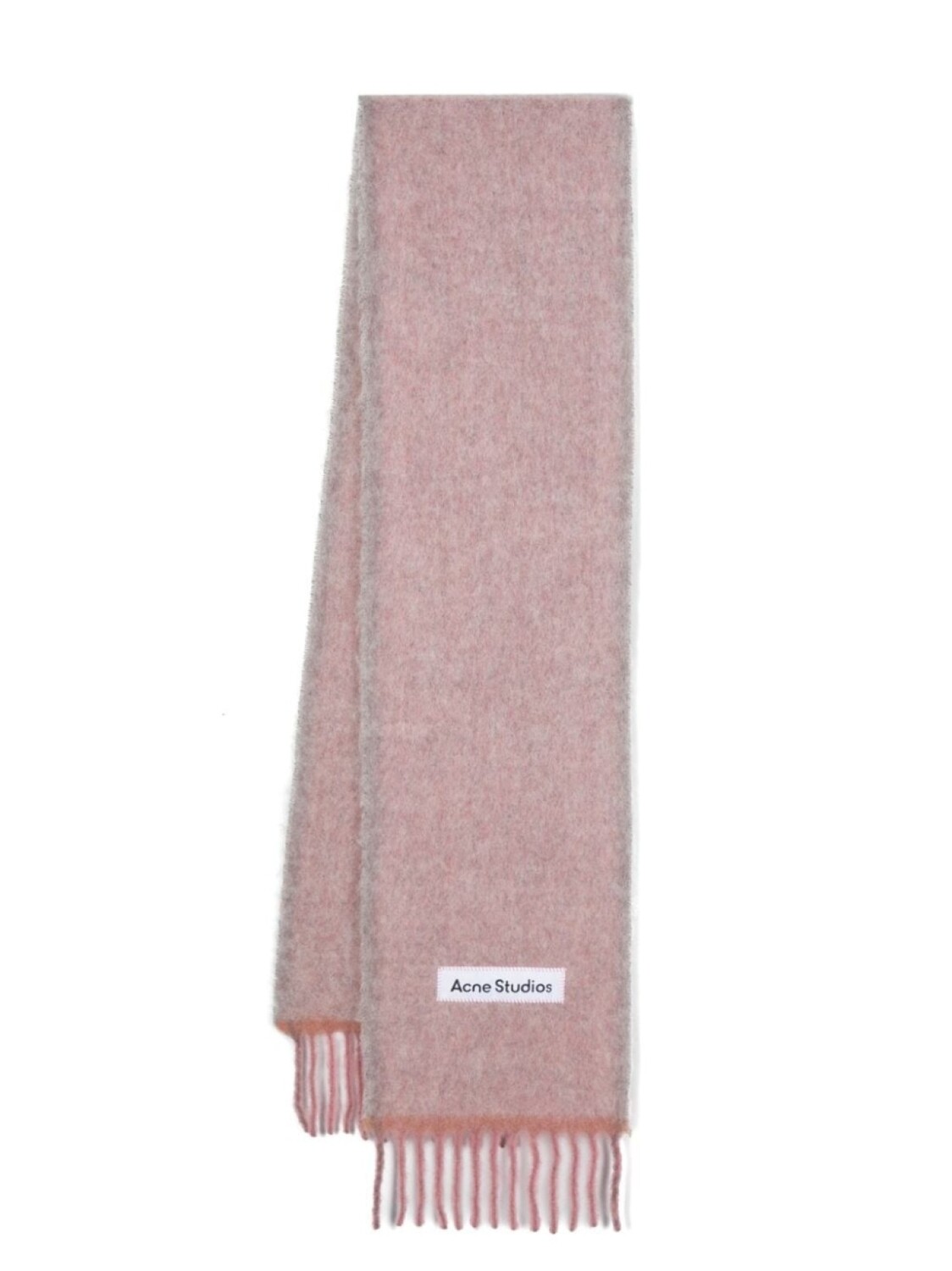 

Acne Studios шарф с бахромой, розовый