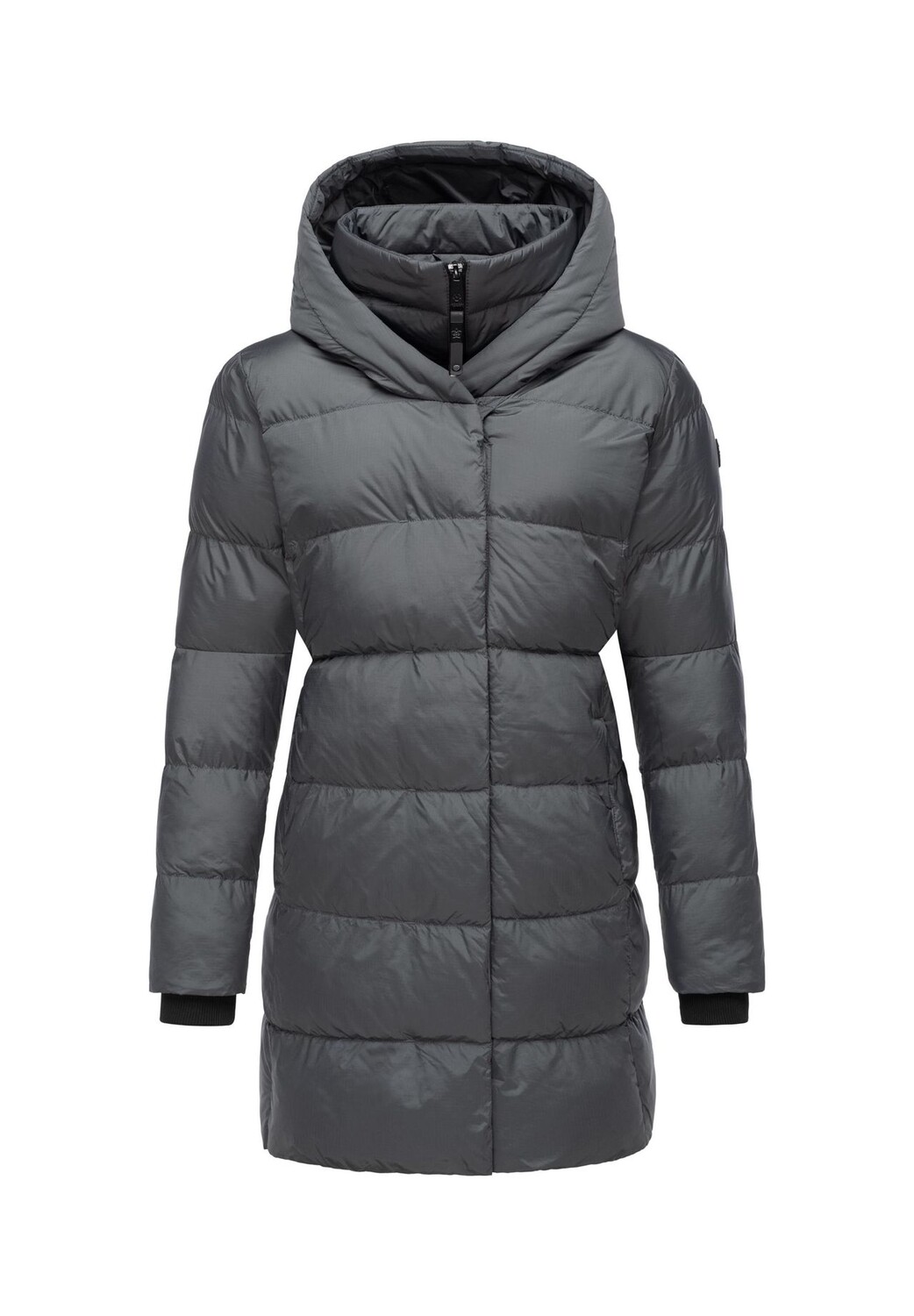 

Стеганое пальто Niara Ragwear, темно-серый